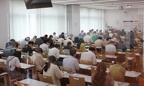 Nearly 800 candidates join 6th Vietnamese language test in Japan