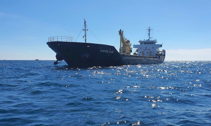 Ship en route to Philippines saves man at sea